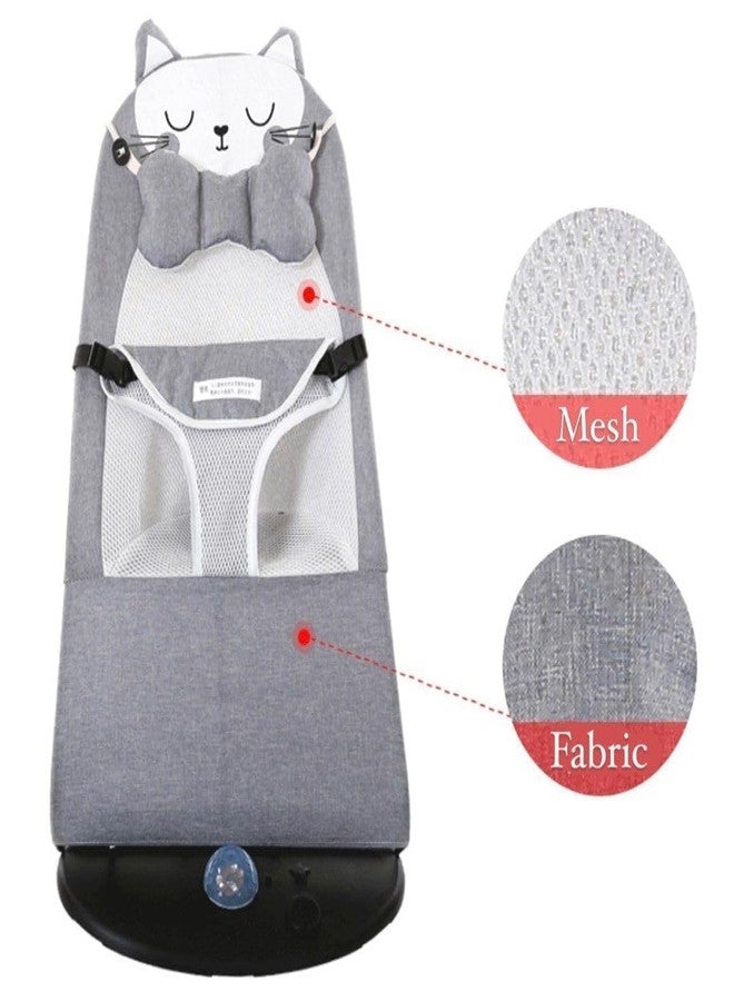 COZY CORNER Yami Infant Comfort Baby Bouncer Rocking Chair | Ergonomic Foldable & Reclining Baby Seat | Soft Cushion & Toy Bar | Newborn to 10 kg | Sleeping & Swinging Chair (Multicolour) - Image 5